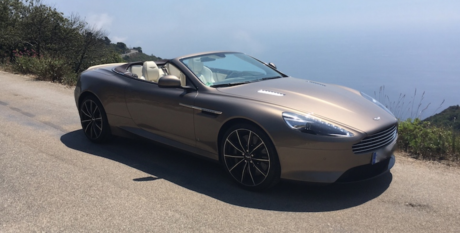 Aston Martin DB9 Cabriolet à louer, Location voiture LR MC