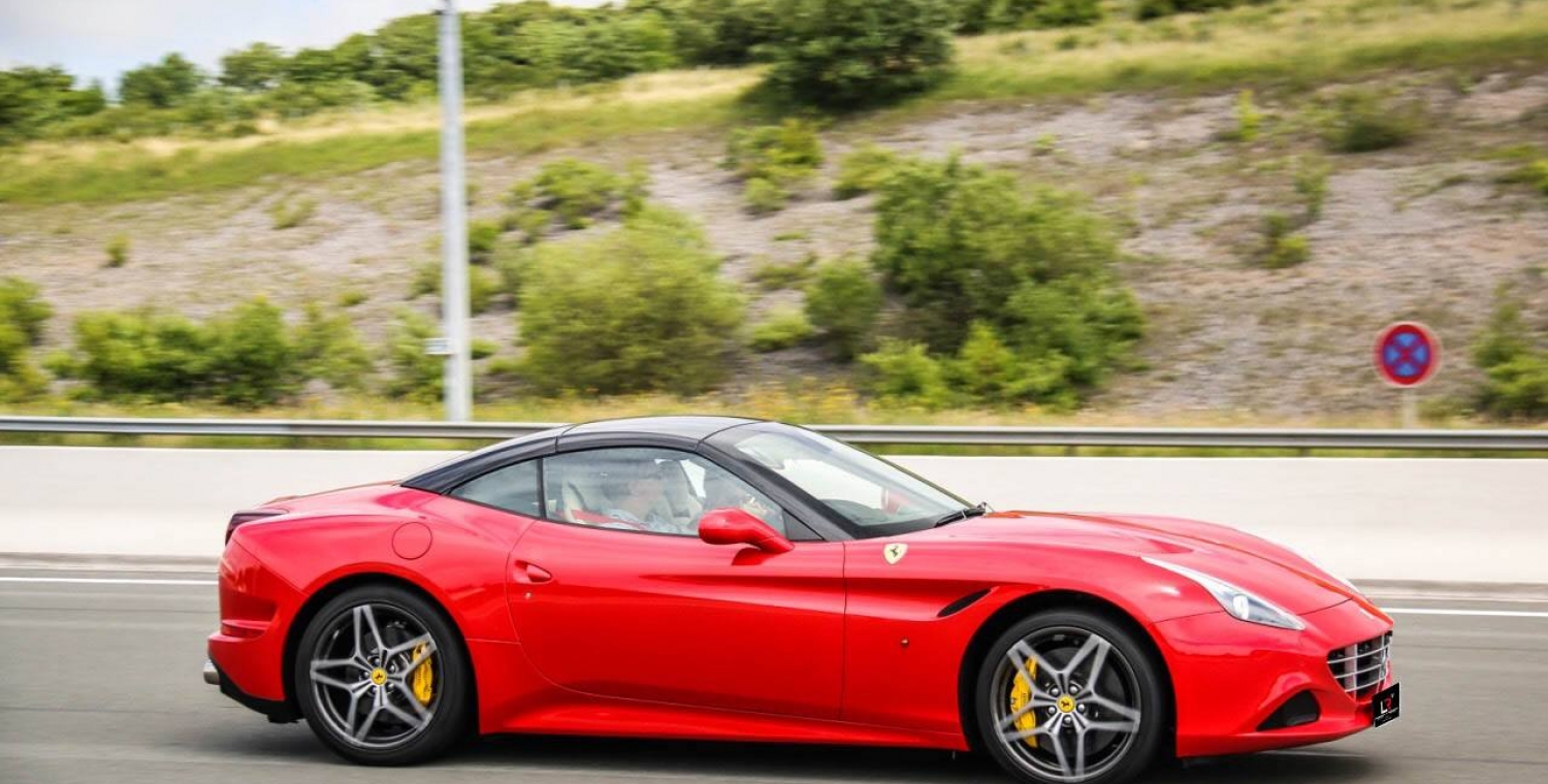 Hire a Ferrari California T, Rental car Ferrari LR MC
