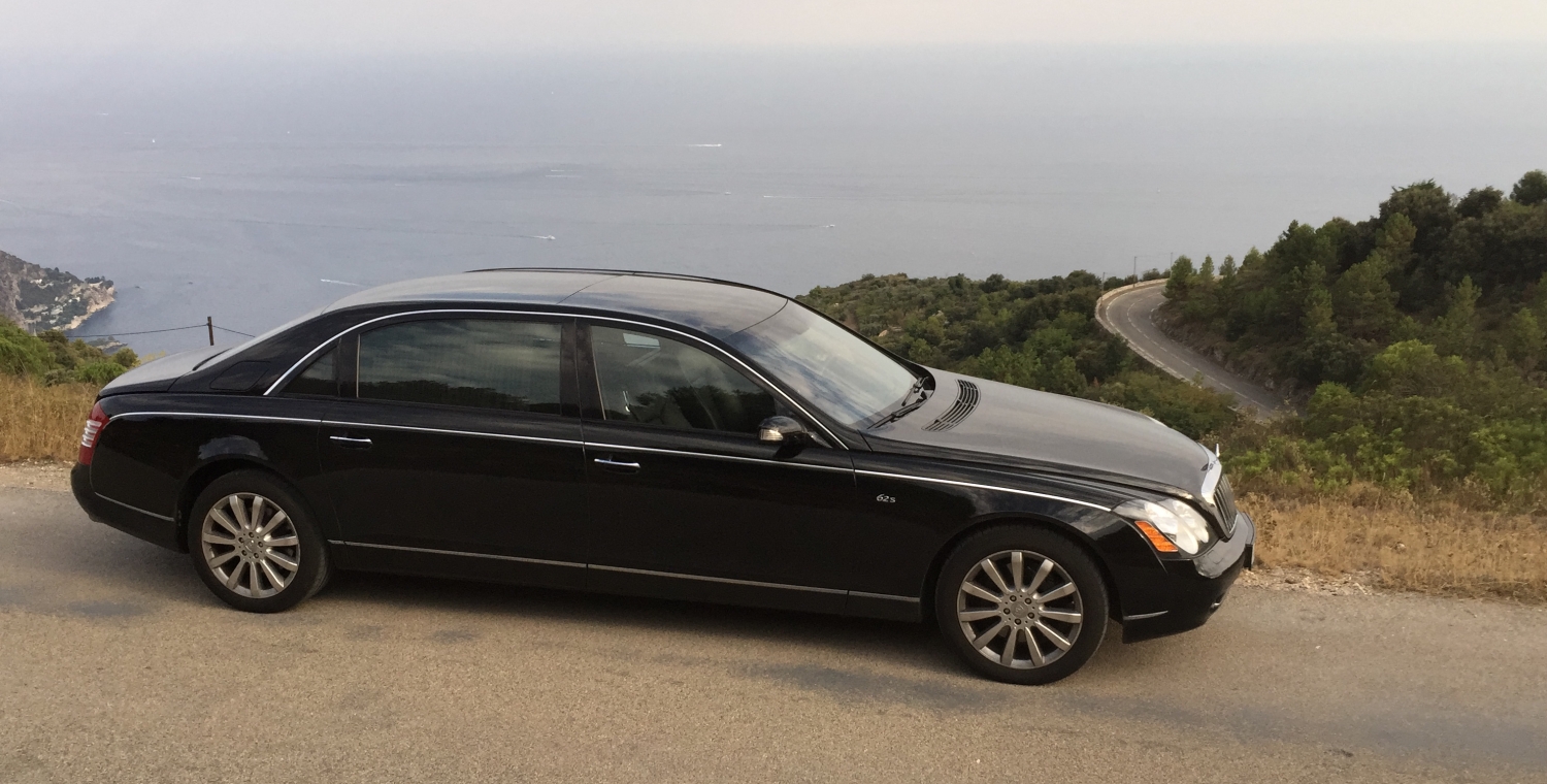 Rental Maybach 62S, rent a luxury car by Mercedes LR MC